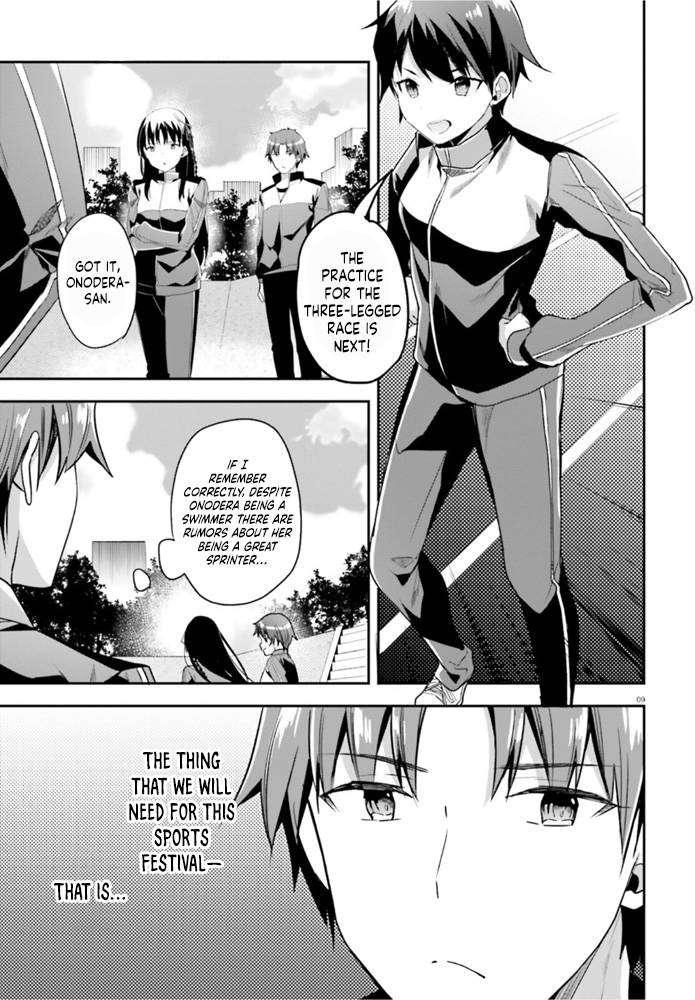 Youkoso Jitsuryoku Shijou Shugi no Kyoushitsu e chapter 60 page 10