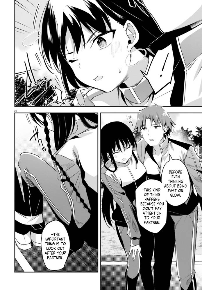 Youkoso Jitsuryoku Shijou Shugi no Kyoushitsu e chapter 60 page 21