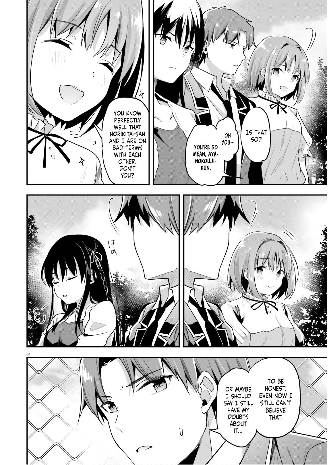 Youkoso Jitsuryoku Shijou Shugi no Kyoushitsu e chapter 62 page 5