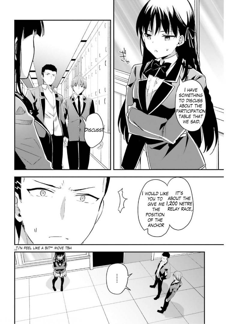 Youkoso Jitsuryoku Shijou Shugi no Kyoushitsu e chapter 63 page 6