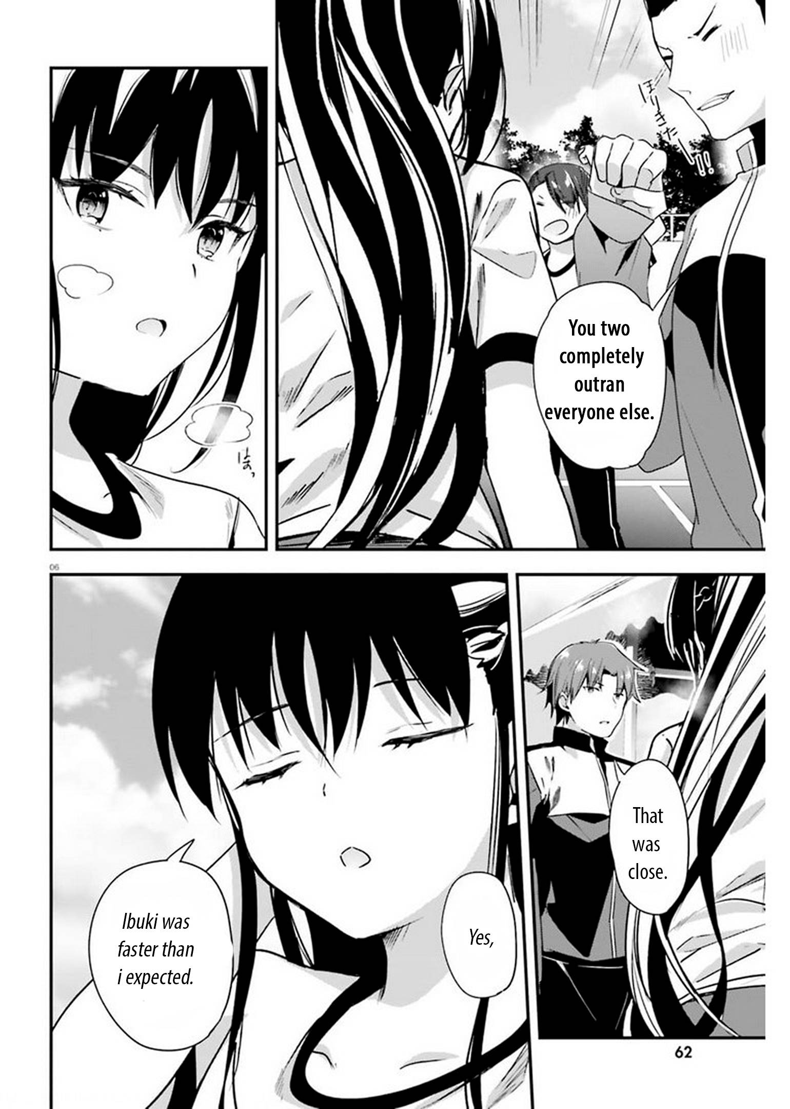 Youkoso Jitsuryoku Shijou Shugi no Kyoushitsu e chapter 65 page 6