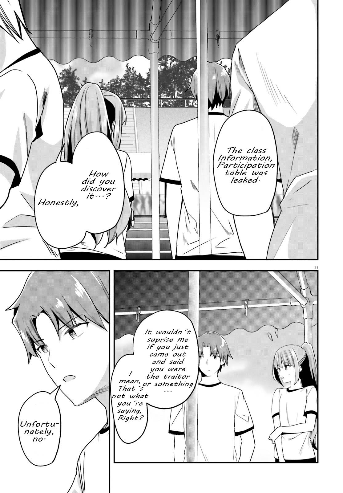 Youkoso Jitsuryoku Shijou Shugi no Kyoushitsu e chapter 69 page 10