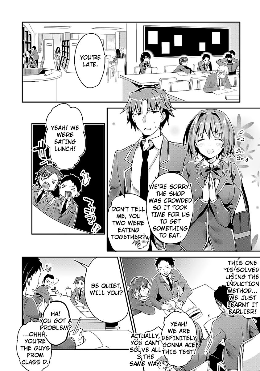 Youkoso Jitsuryoku Shijou Shugi no Kyoushitsu e chapter 7 page 24