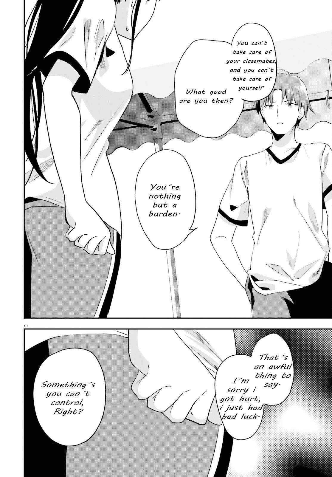 Youkoso Jitsuryoku Shijou Shugi no Kyoushitsu e chapter 71 page 10