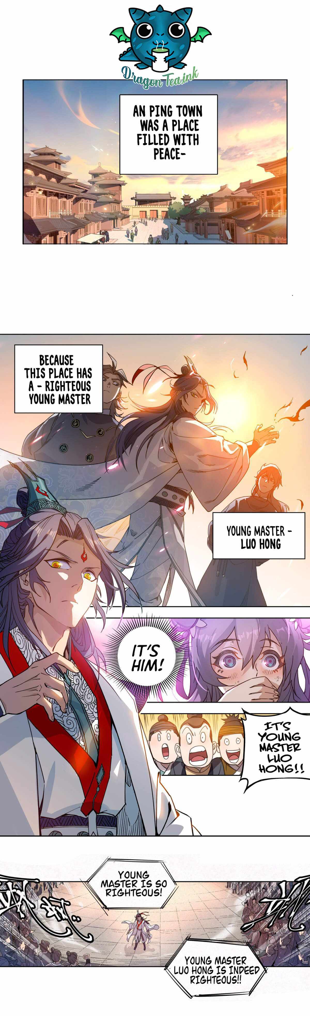 Young master is too Righteous chapter 0 page 2