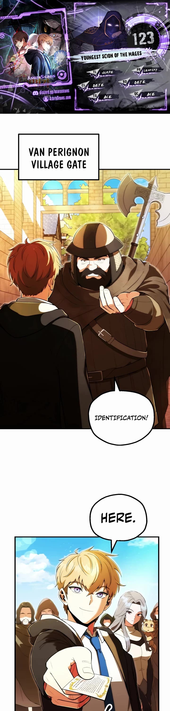 Youngest Son of the Renowned Magic Clan chapter 123 page 1