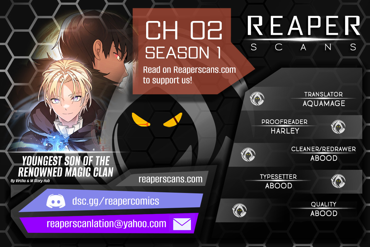 Youngest Son of the Renowned Magic Clan chapter 2 page 1