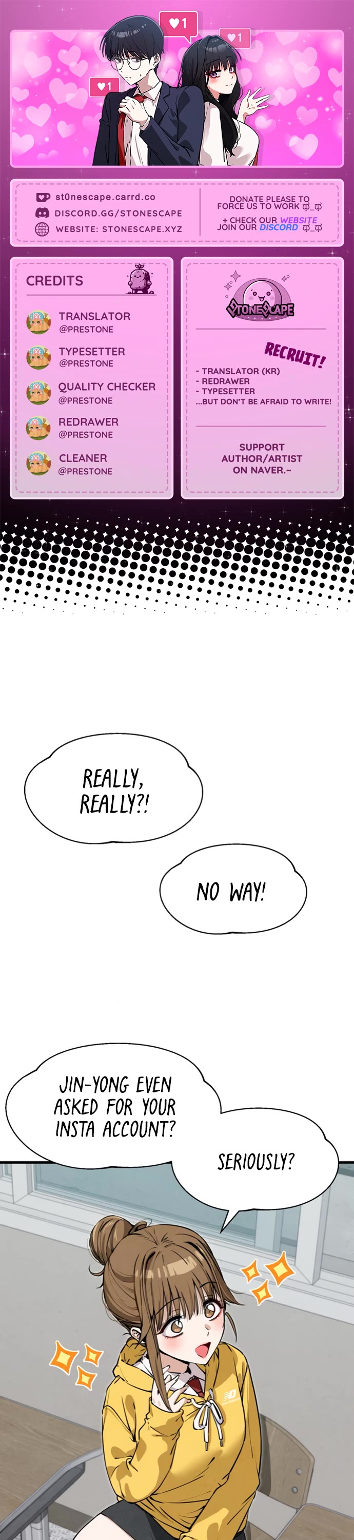 You're the Only One I Can See chapter 3 page 1