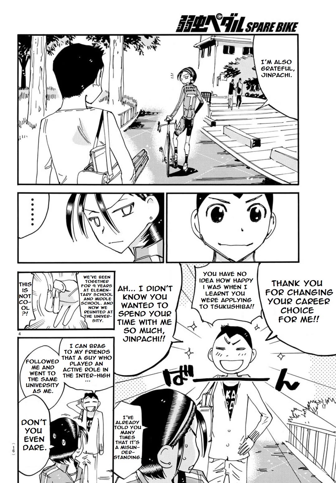 Yowamushi Pedal - Spare Bike chapter 100 page 10