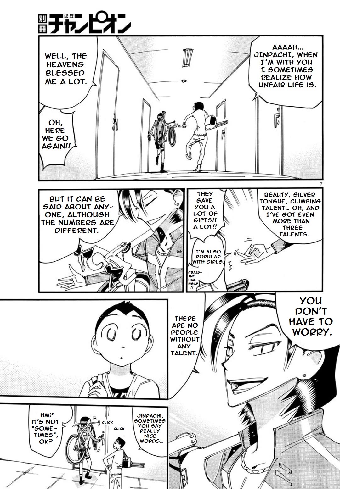 Yowamushi Pedal - Spare Bike chapter 100 page 13