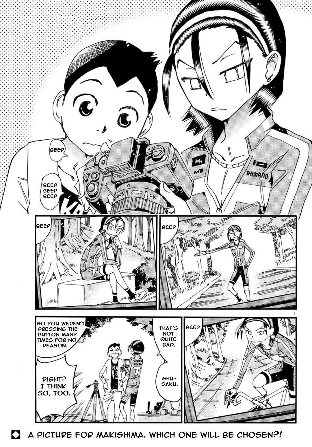 Yowamushi Pedal - Spare Bike chapter 100 page 7