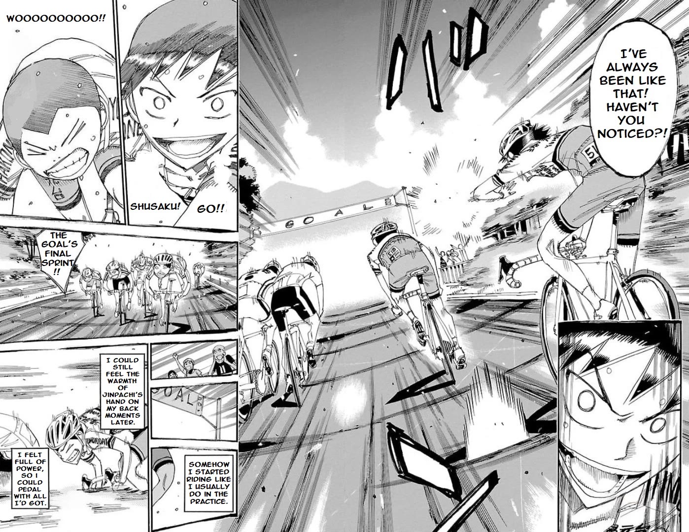Yowamushi Pedal - Spare Bike chapter 105 page 11