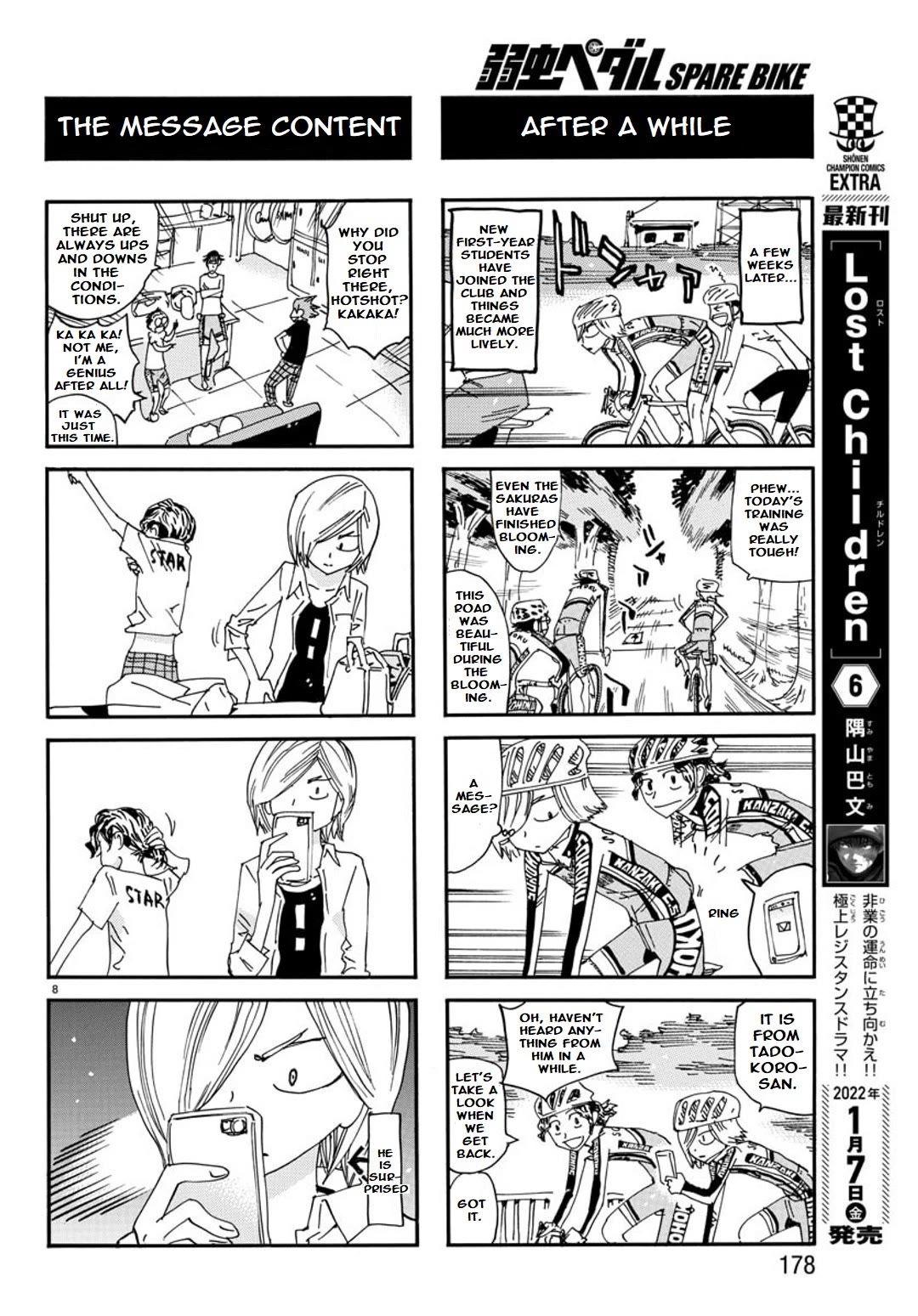 Yowamushi Pedal - Spare Bike chapter 109 page 10