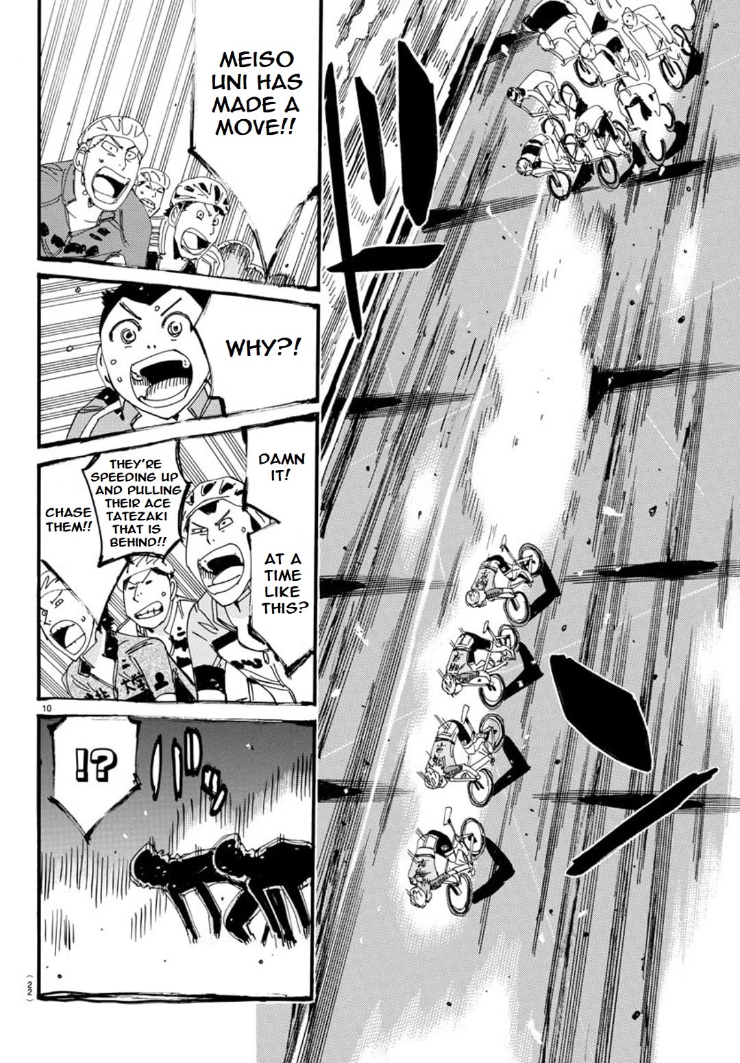 Yowamushi Pedal - Spare Bike chapter 116 page 10