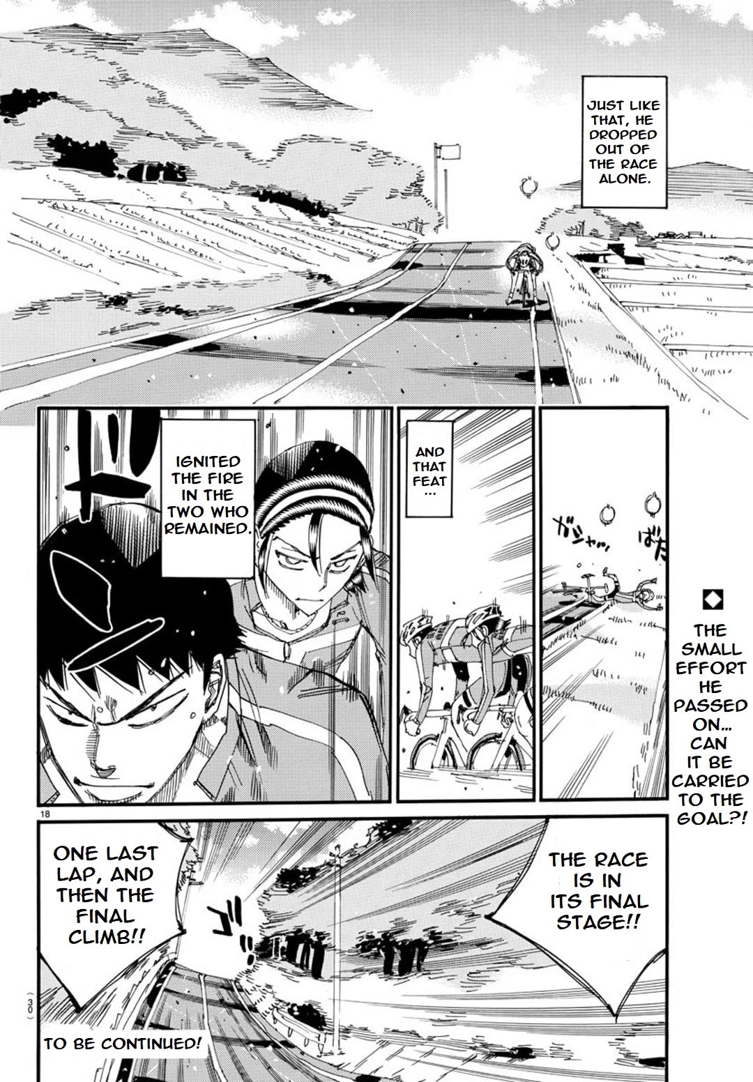 Yowamushi Pedal - Spare Bike chapter 116 page 18