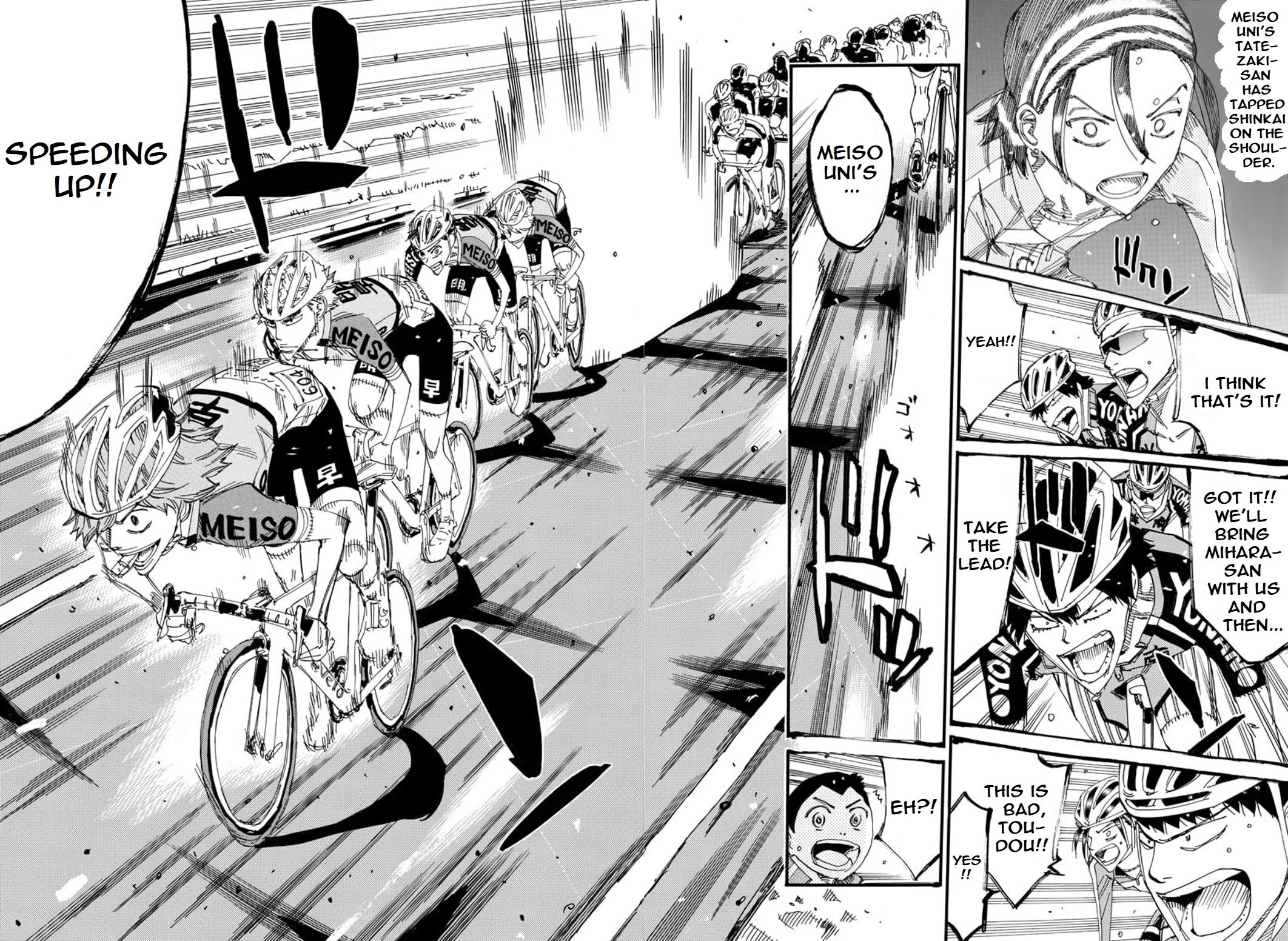 Yowamushi Pedal - Spare Bike chapter 116 page 9