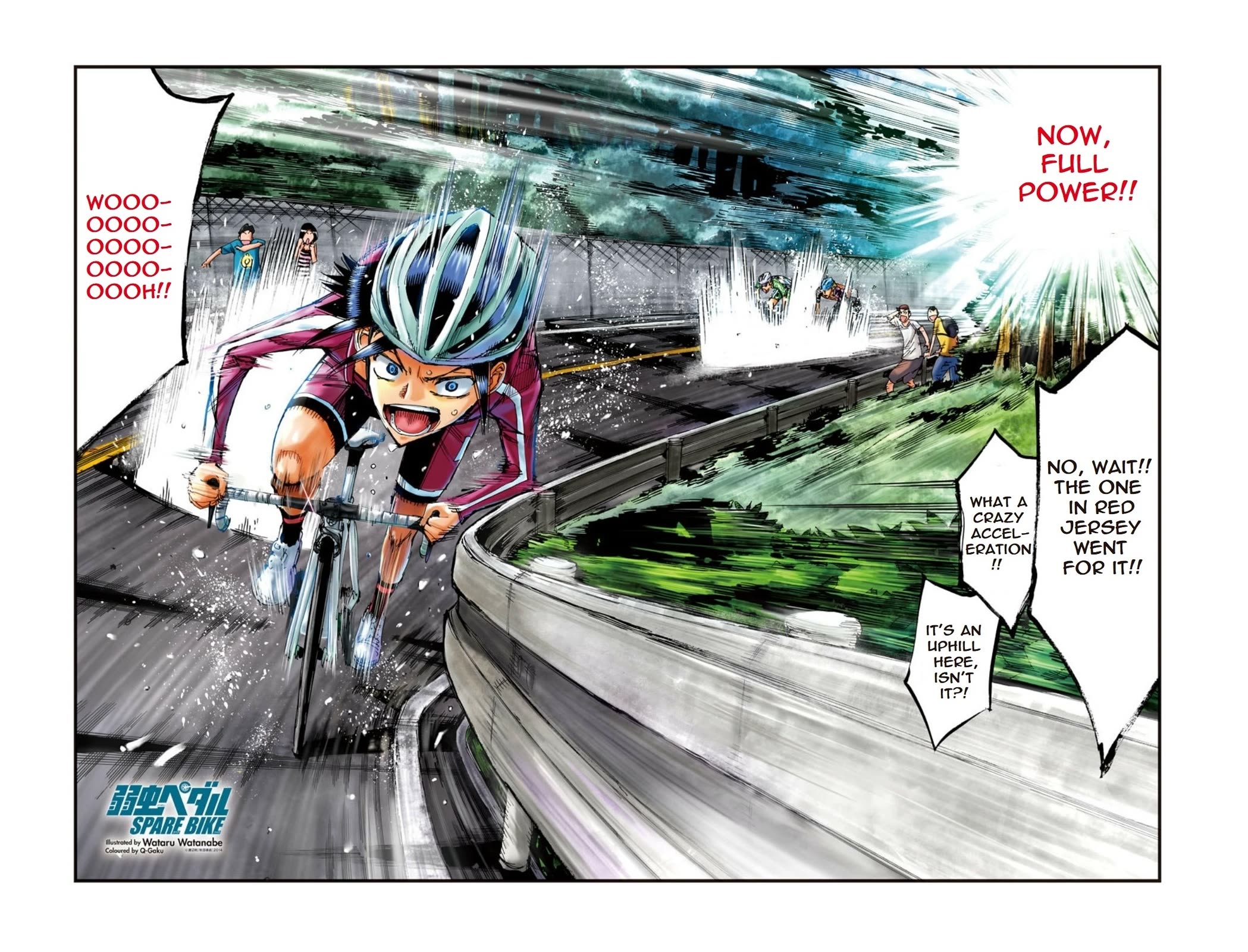 Yowamushi Pedal - Spare Bike chapter 120 page 14
