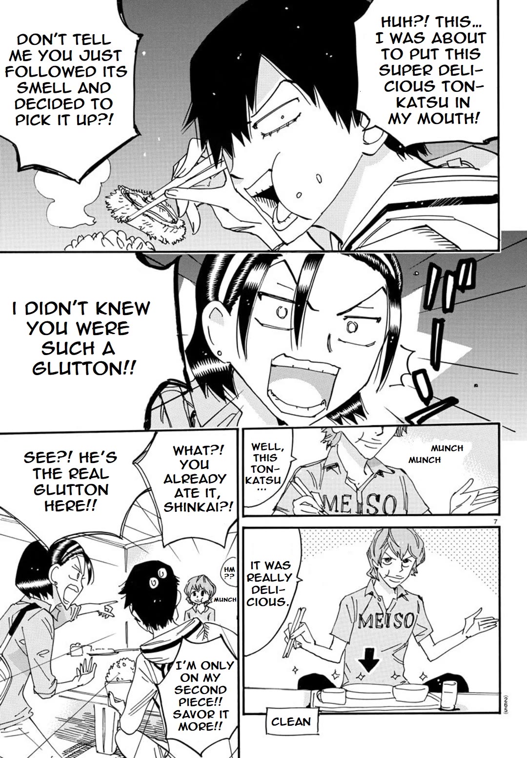 Yowamushi Pedal - Spare Bike chapter 122 page 7