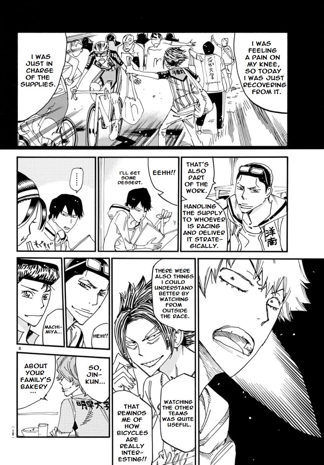 Yowamushi Pedal - Spare Bike chapter 123 page 11