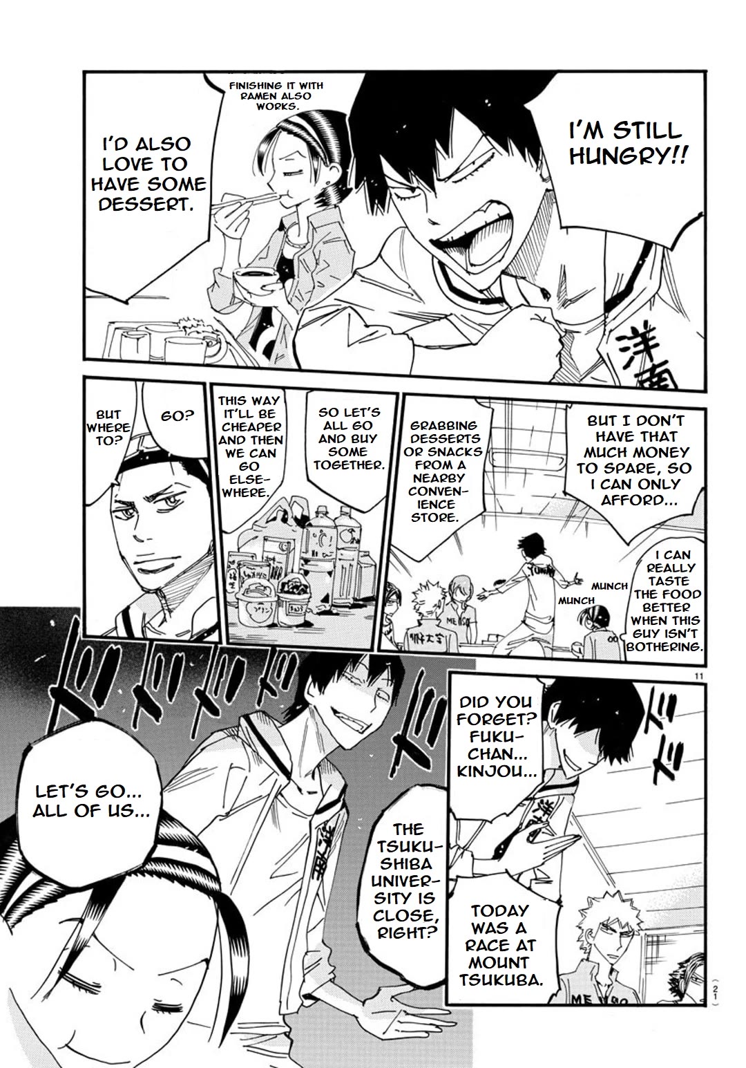 Yowamushi Pedal - Spare Bike chapter 123 page 14