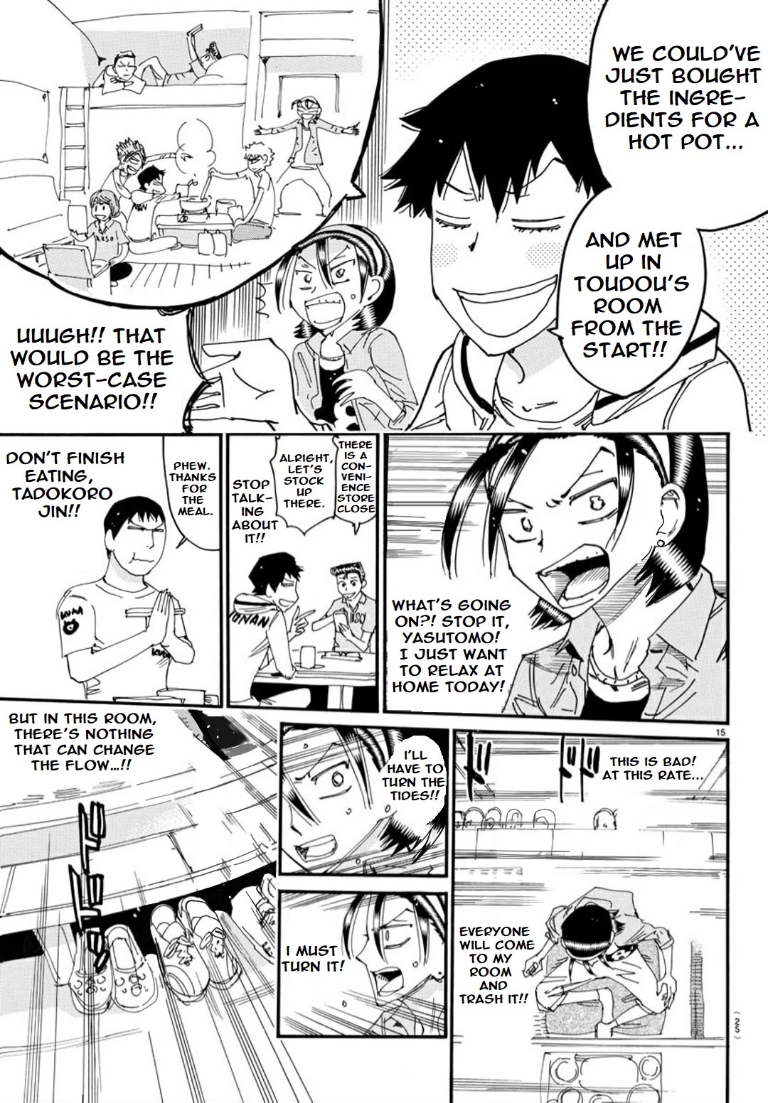 Yowamushi Pedal - Spare Bike chapter 123 page 17