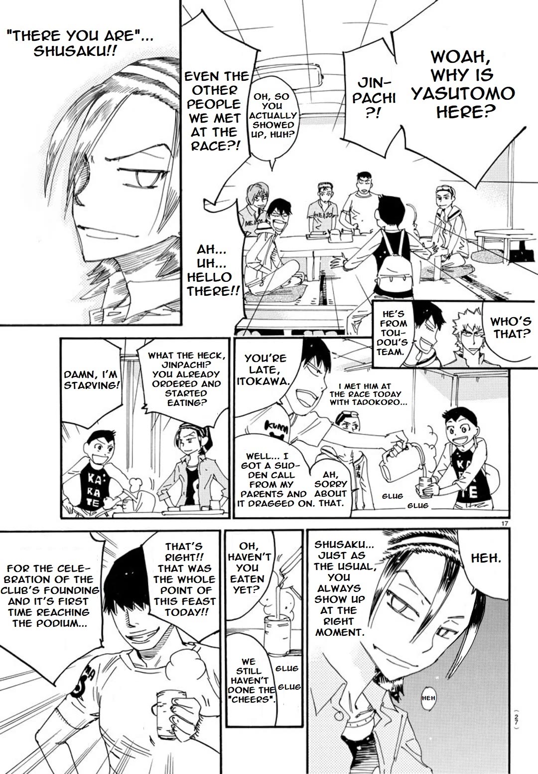 Yowamushi Pedal - Spare Bike chapter 123 page 19