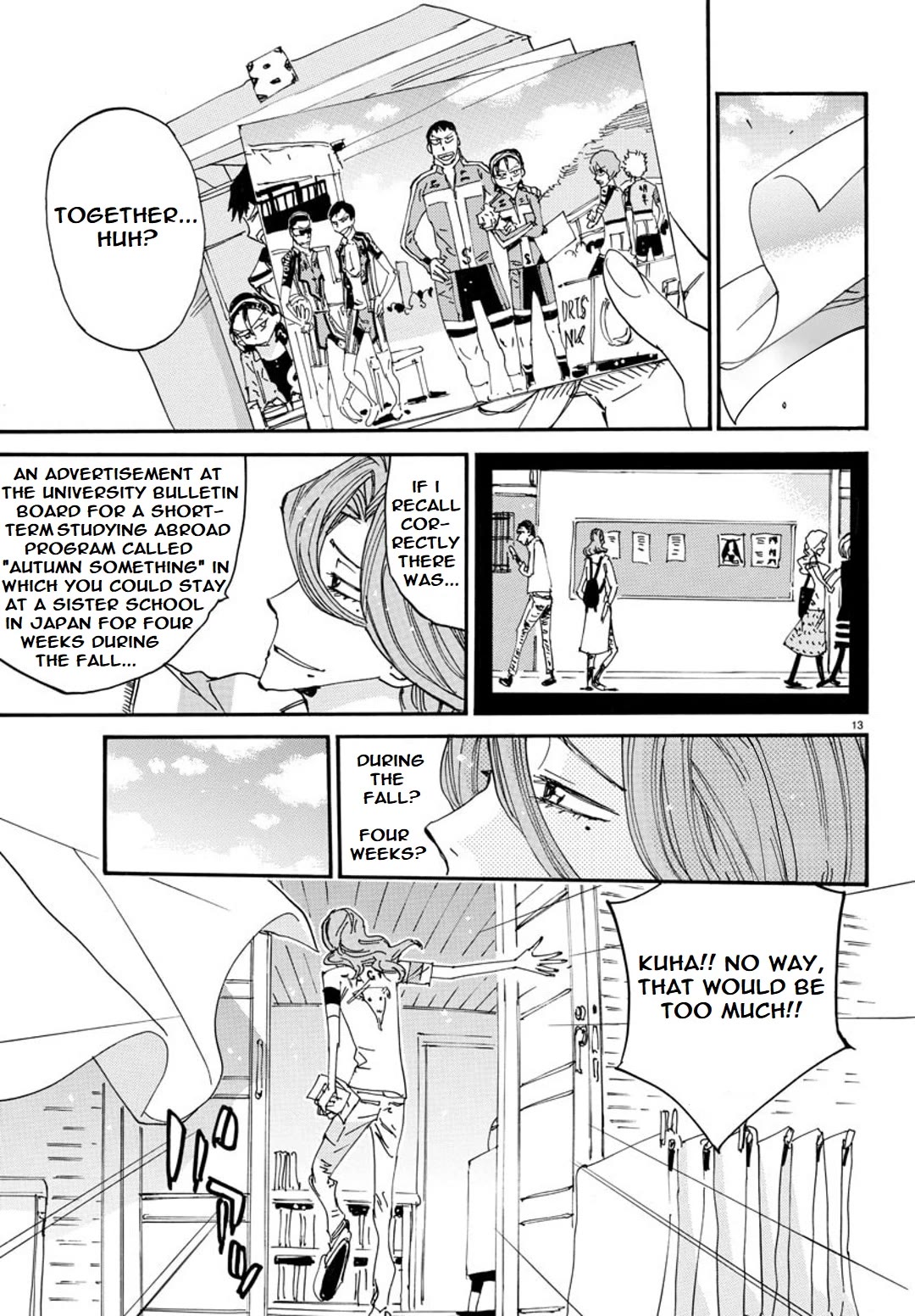 Yowamushi Pedal - Spare Bike chapter 124 page 12