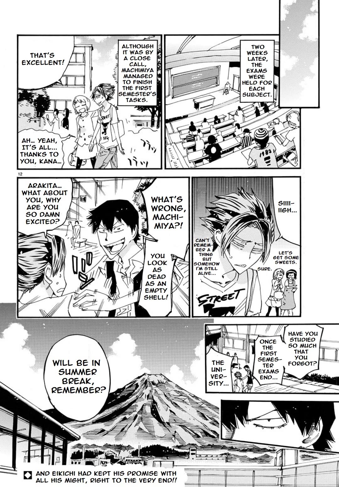 Yowamushi Pedal - Spare Bike chapter 125 page 13