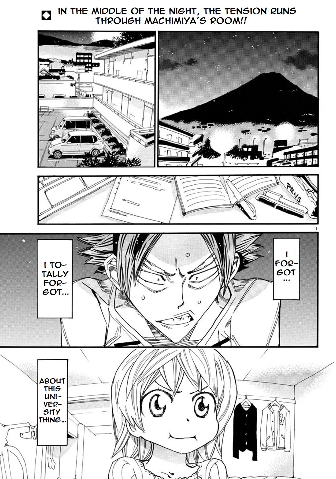 Yowamushi Pedal - Spare Bike chapter 125 page 3