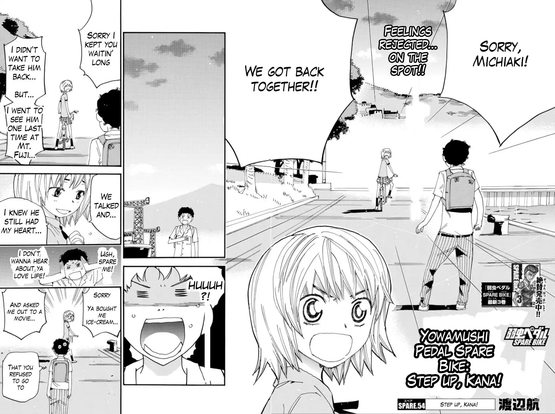 Yowamushi Pedal - Spare Bike chapter 54 page 3