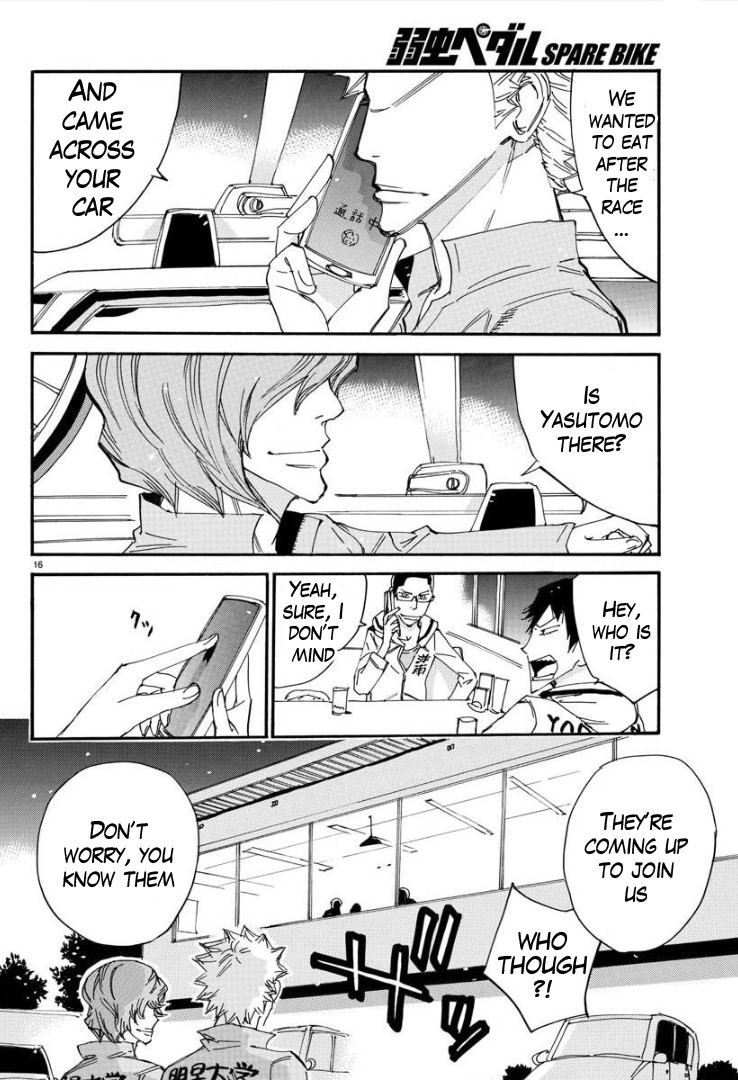 Yowamushi Pedal - Spare Bike chapter 72 page 15