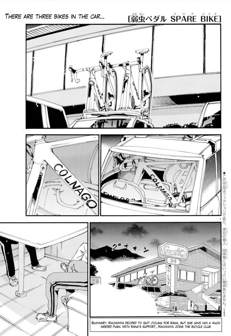 Yowamushi Pedal - Spare Bike chapter 72 page 3