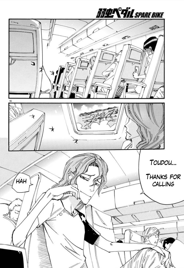 Yowamushi Pedal - Spare Bike chapter 85 page 16
