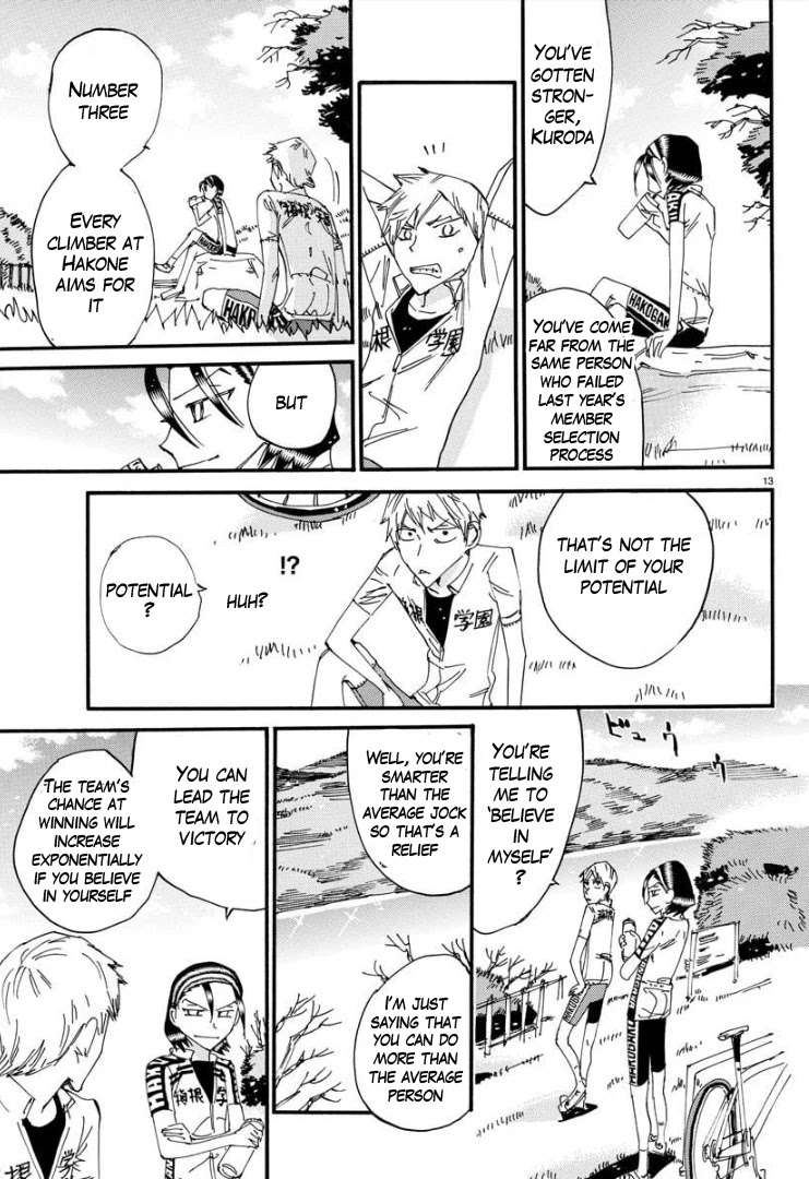 Yowamushi Pedal - Spare Bike chapter 86 page 13