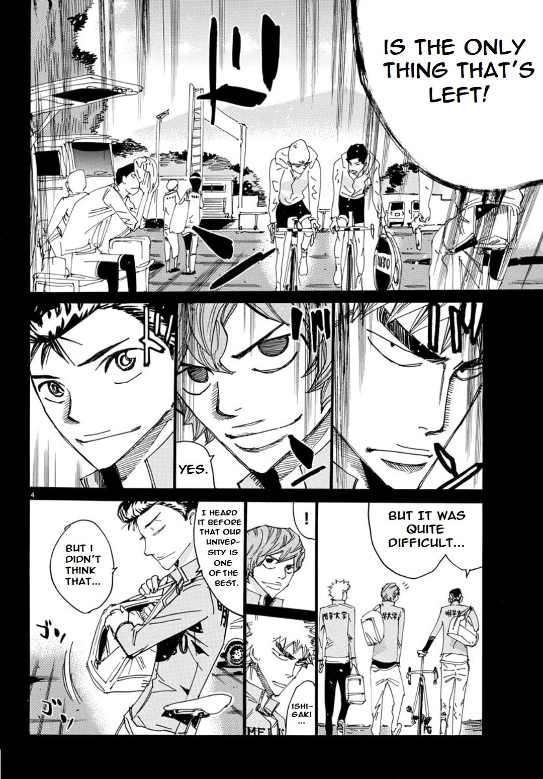 Yowamushi Pedal - Spare Bike chapter 89 page 4