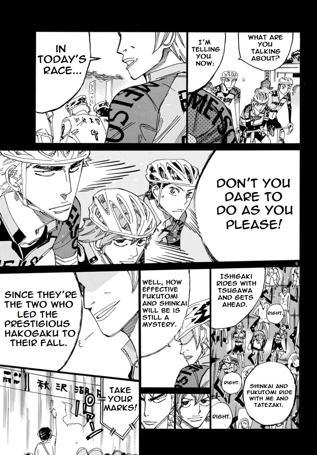 Yowamushi Pedal - Spare Bike chapter 89 page 8