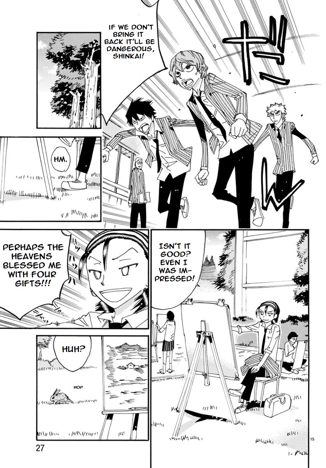 Yowamushi Pedal - Spare Bike chapter 91 page 17