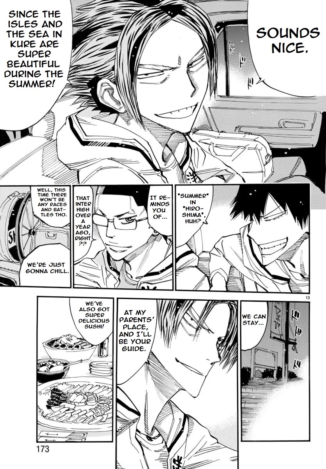 Yowamushi Pedal - Spare Bike chapter 92 page 13