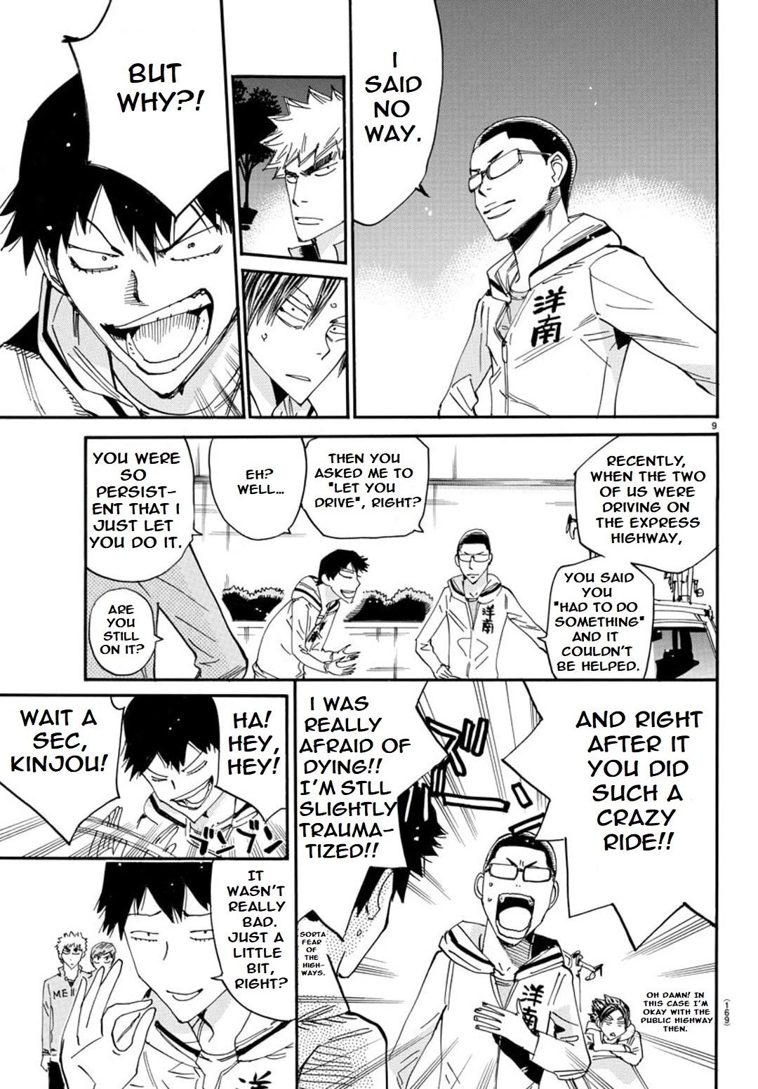 Yowamushi Pedal - Spare Bike chapter 92 page 9