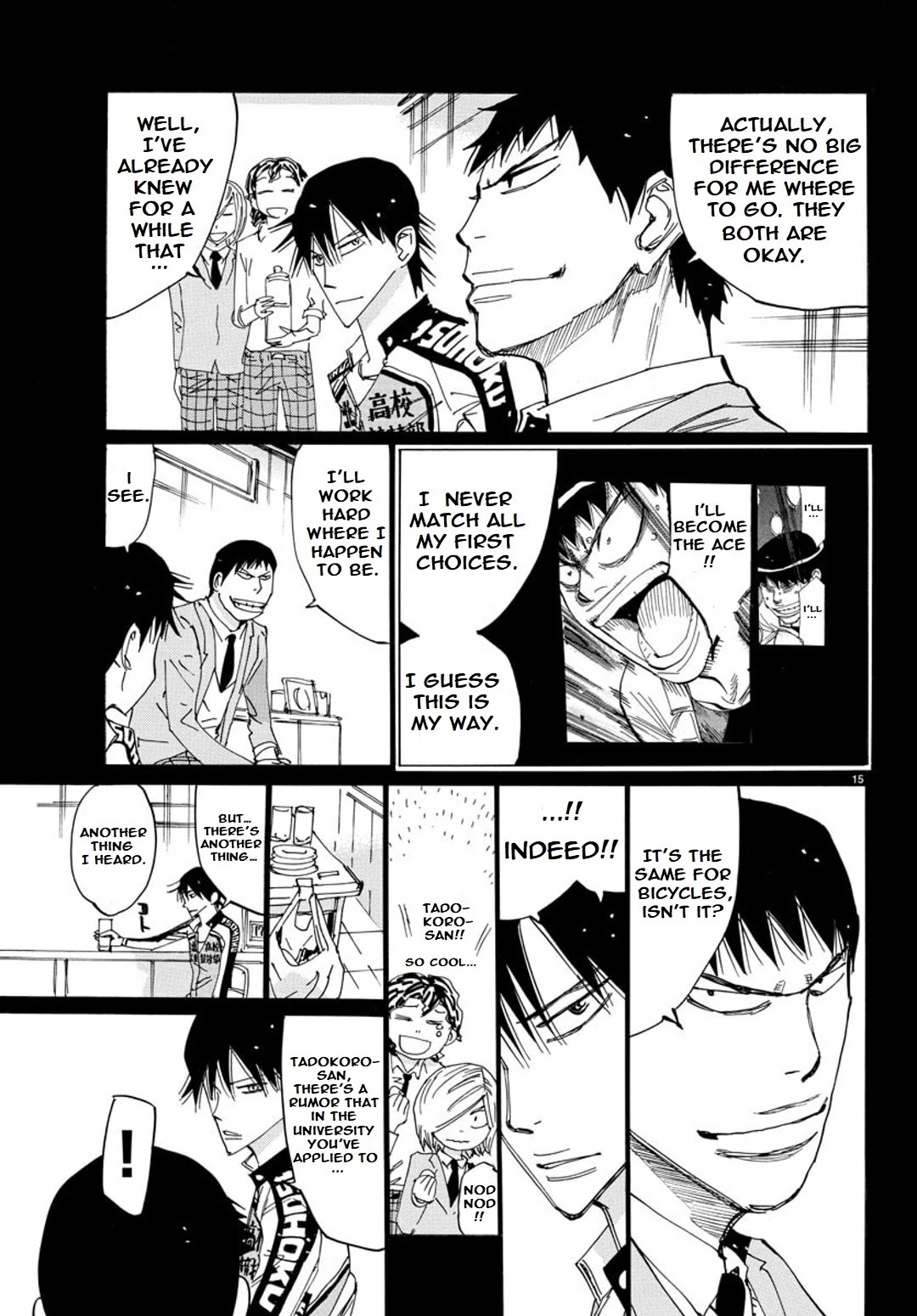 Yowamushi Pedal - Spare Bike chapter 93 page 18