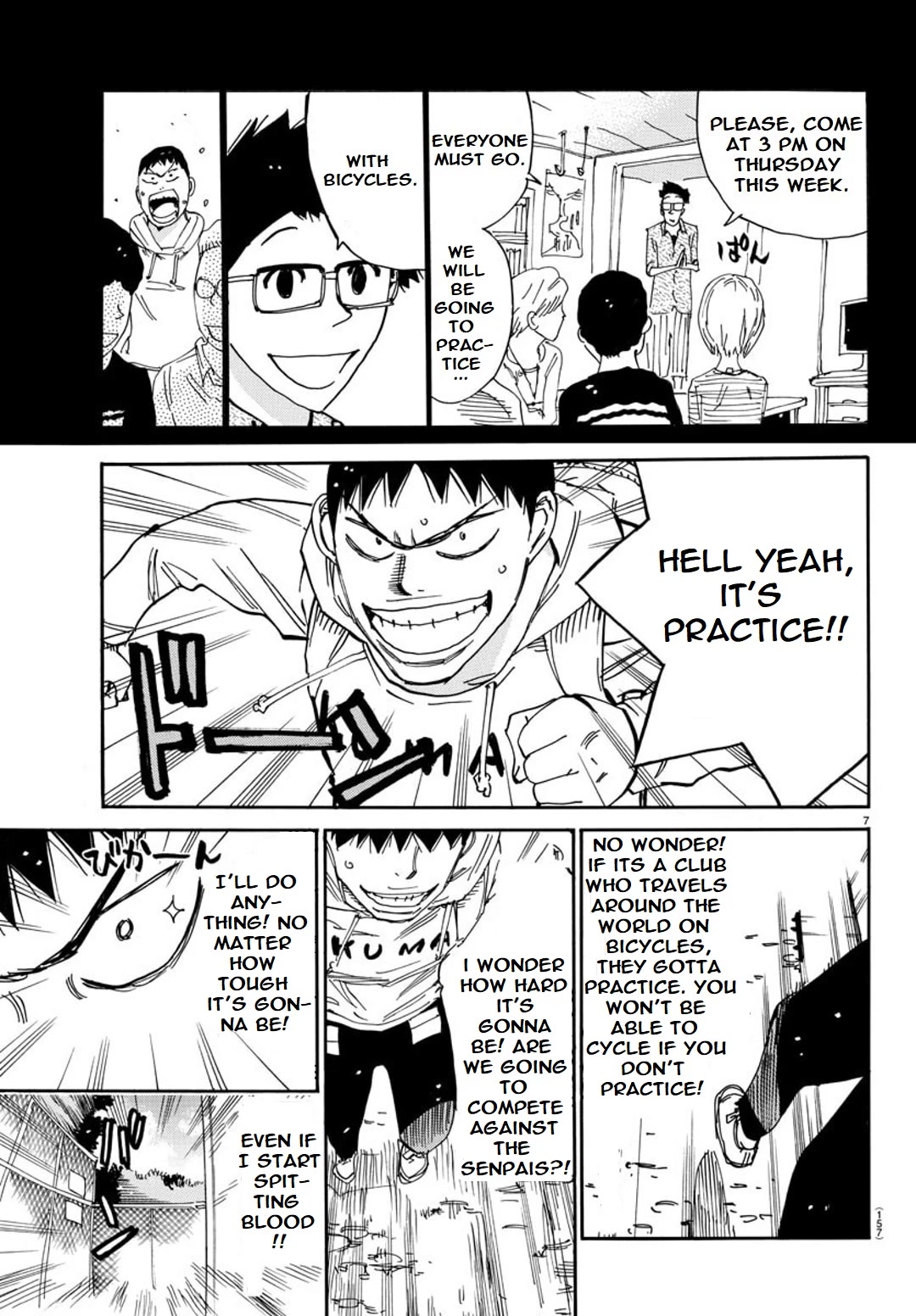 Yowamushi Pedal - Spare Bike chapter 96 page 7
