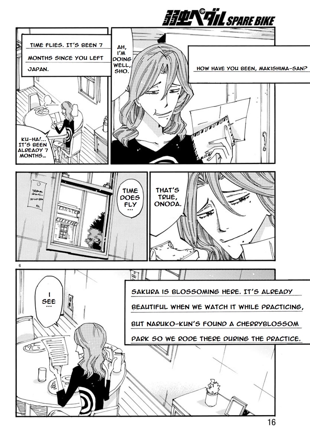 Yowamushi Pedal - Spare Bike chapter 97 page 9