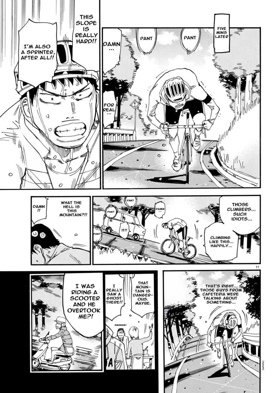 Yowamushi Pedal - Spare Bike chapter 98 page 10