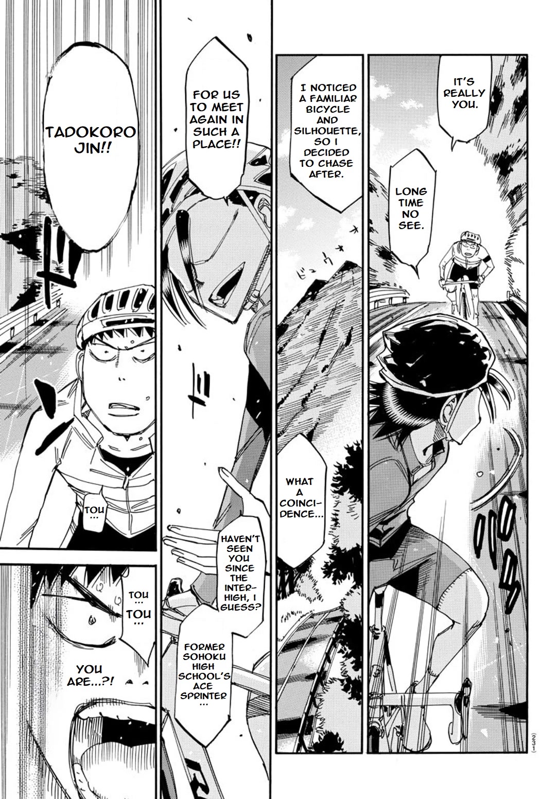 Yowamushi Pedal - Spare Bike chapter 98 page 17
