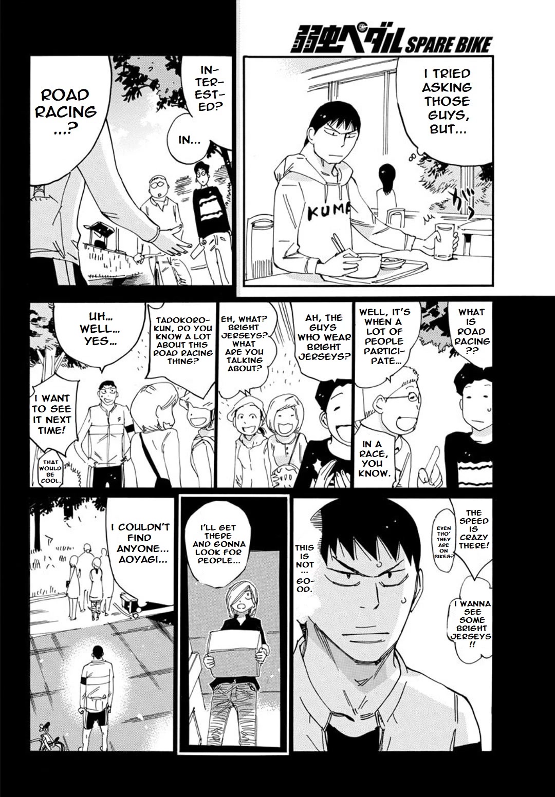Yowamushi Pedal - Spare Bike chapter 98 page 3