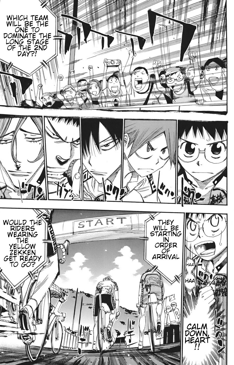 Yowamushi Pedal chapter 112 page 21