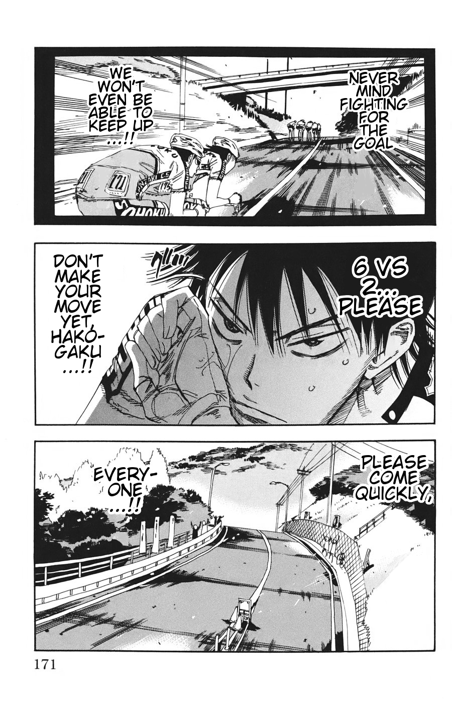 Yowamushi Pedal chapter 119 page 8