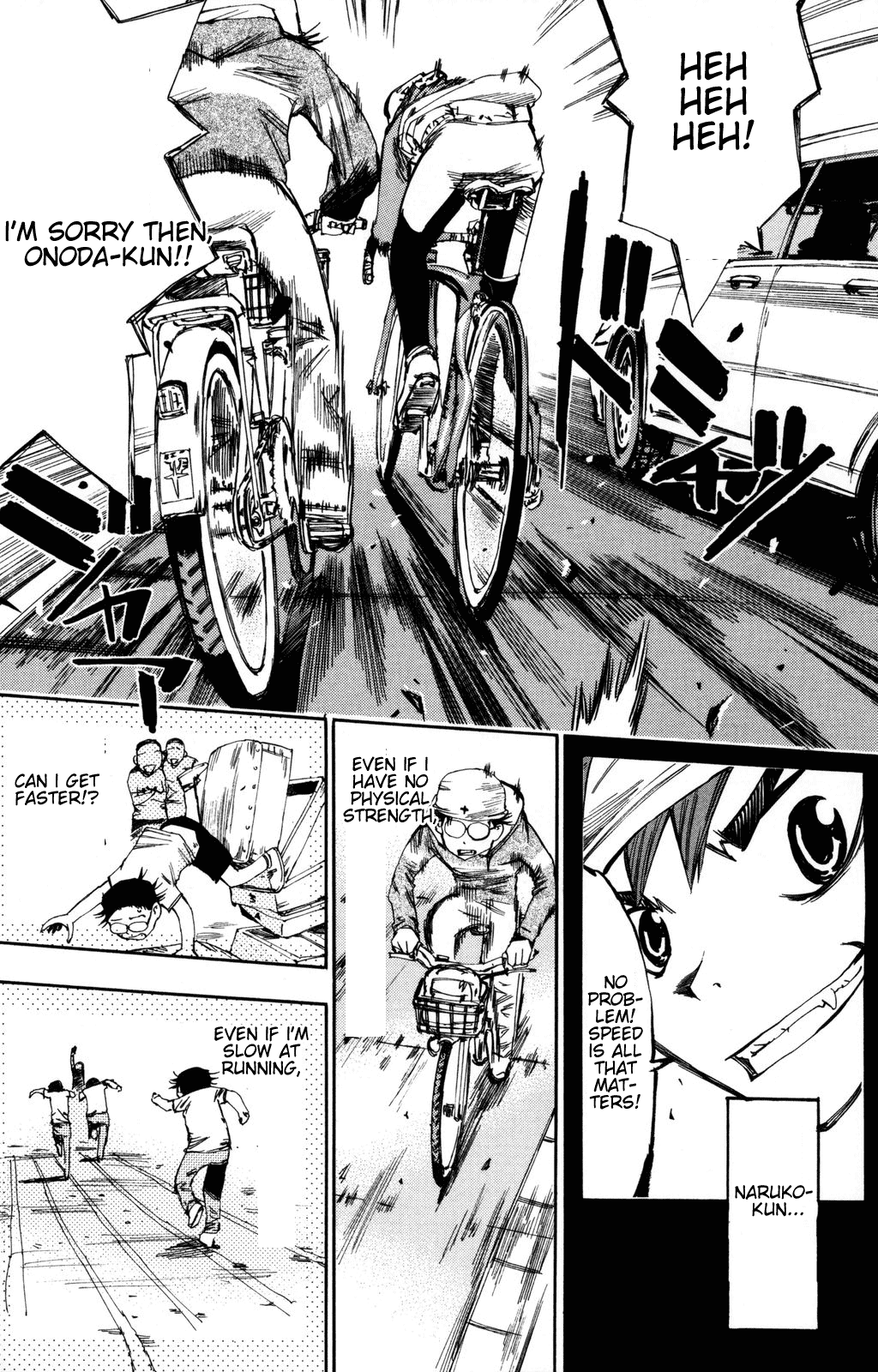 Yowamushi Pedal chapter 12 page 13