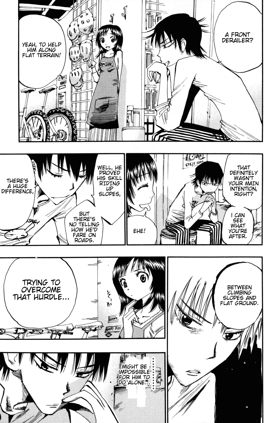 Yowamushi Pedal chapter 12 page 15