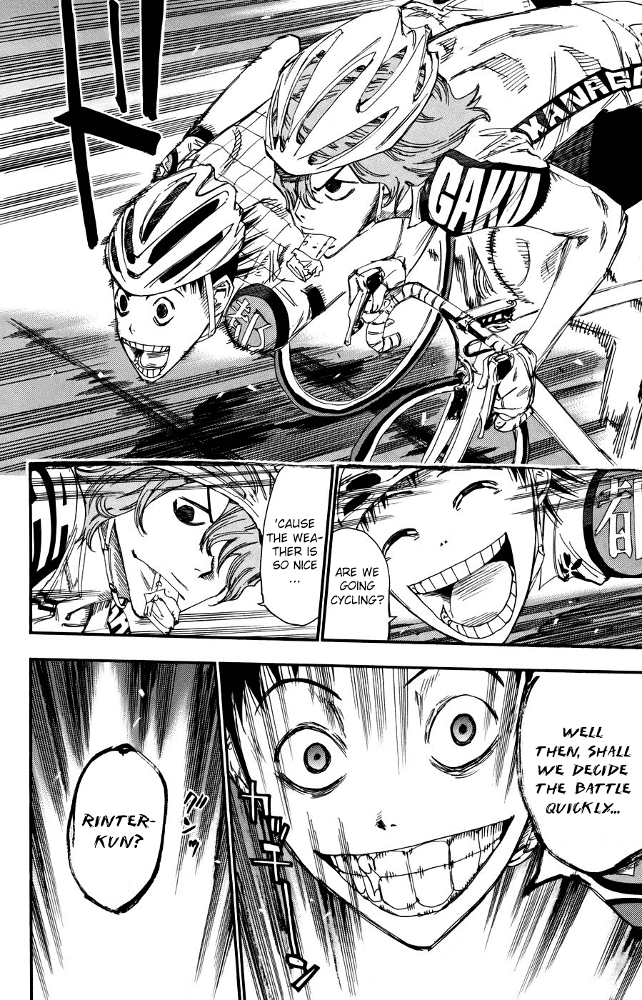 Yowamushi Pedal chapter 122 page 11